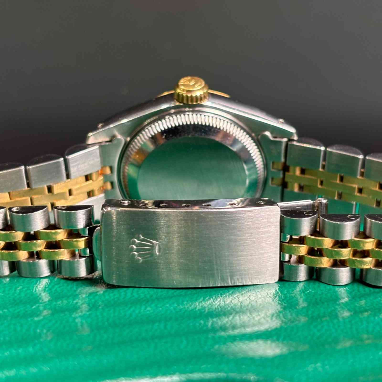 ساعت مچی زنانه رولکس 26 میلیمتری ROLEX OYSTER PERPETUAL DATEJUST مدل K-R205005 - تصویر 4