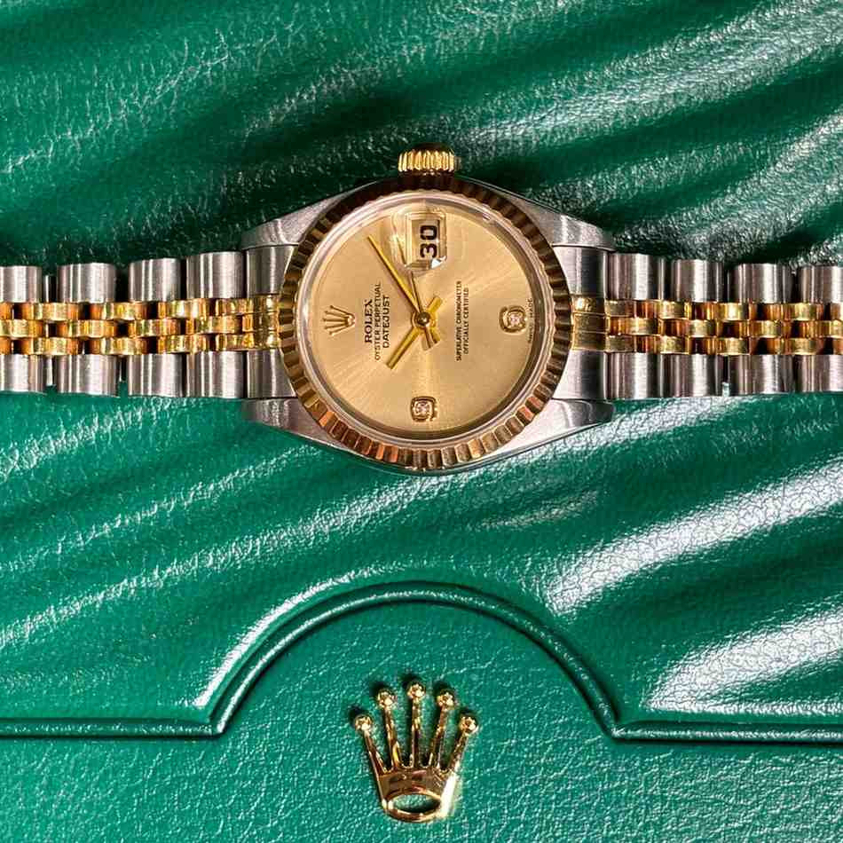 ساعت مچی زنانه رولکس 26 میلیمتری ROLEX OYSTER PERPETUAL DATEJUST مدل K-S364531 - تصویر 4