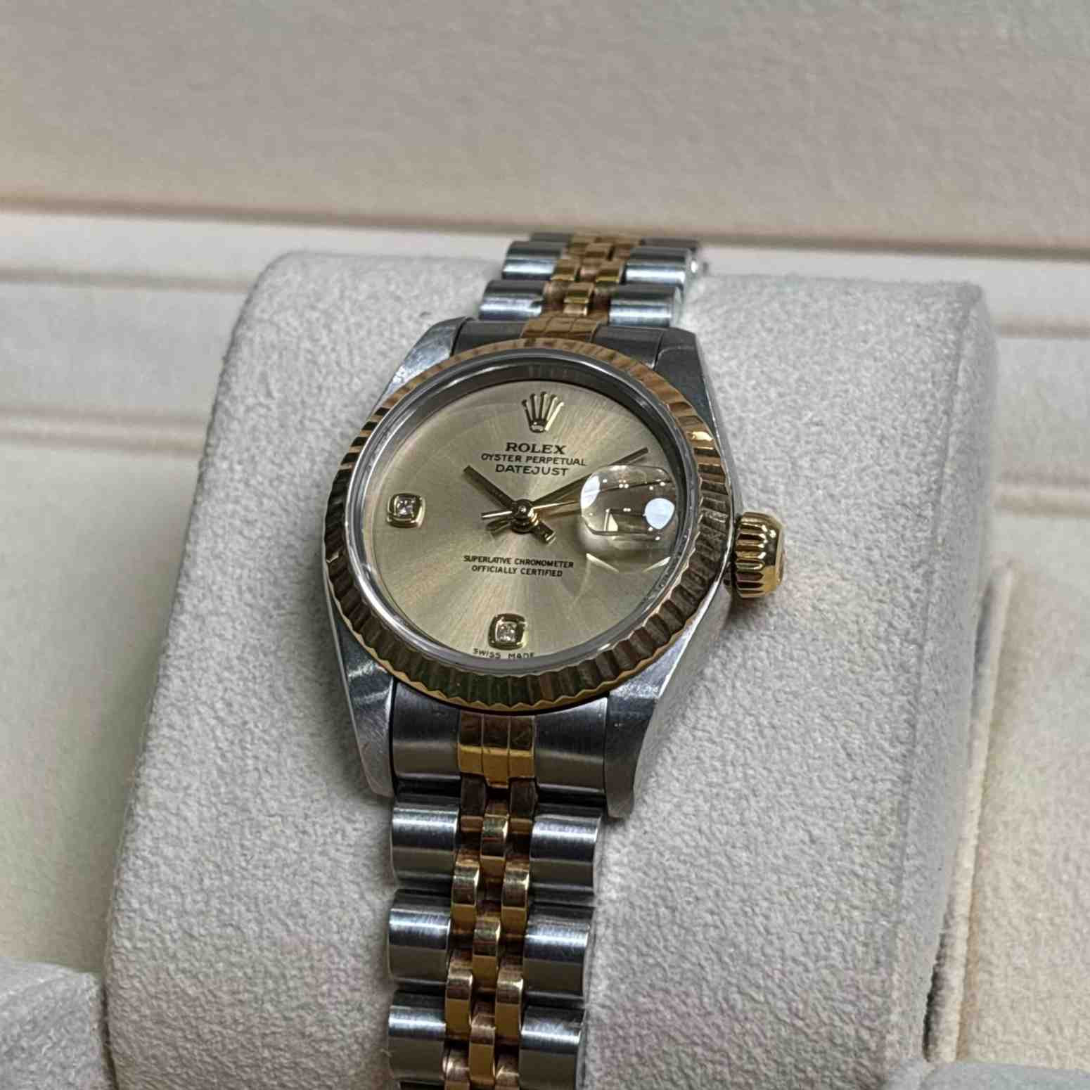 ساعت مچی زنانه رولکس 26 میلیمتری ROLEX OYSTER PERPETUAL DATEJUST مدل K-S364531 - تصویر 5