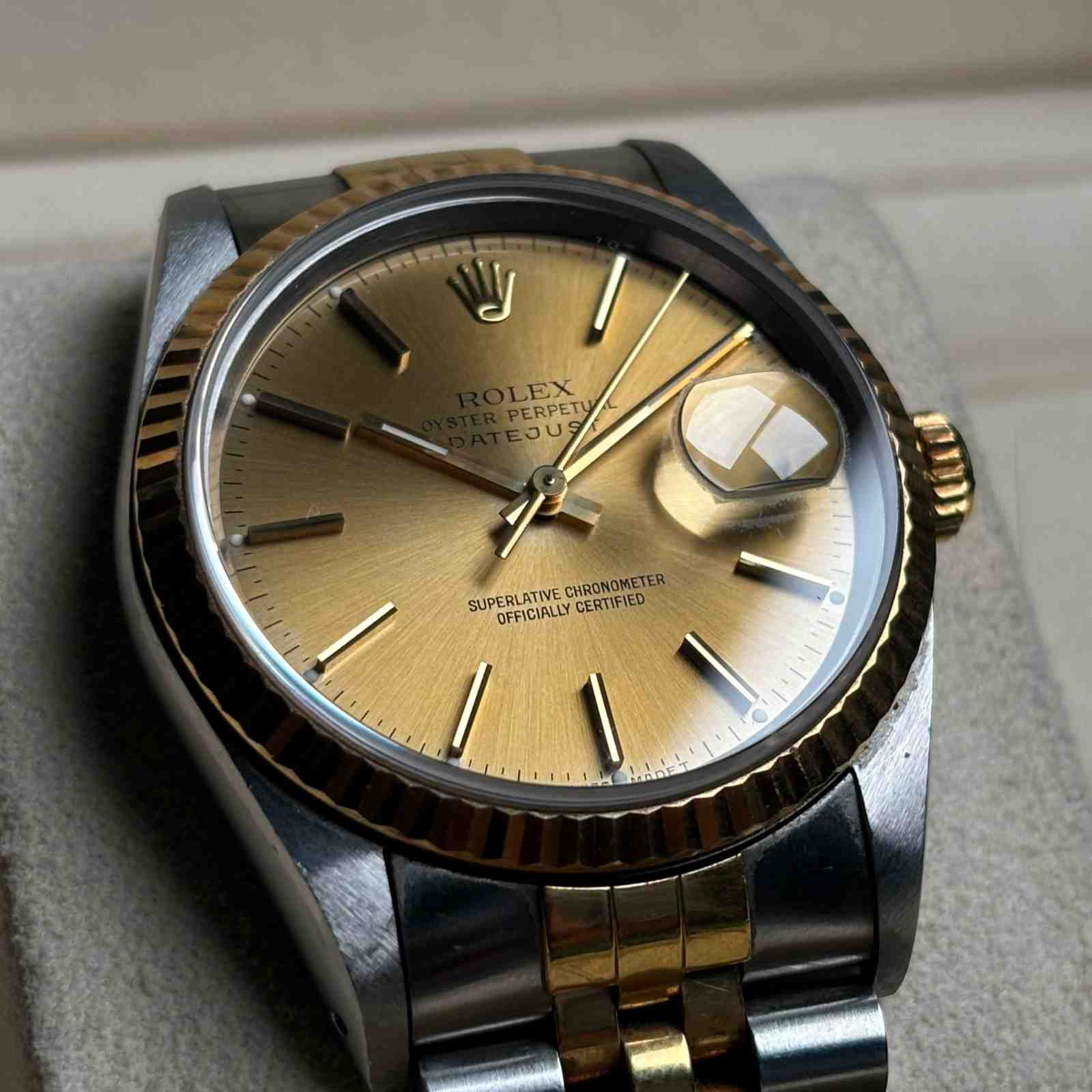 ساعت مچی زنانه رولکس 36 میلیمتری ROLEX OYSTER PERPETUAL DATEJUST مدل K-S265726 - تصویر 5