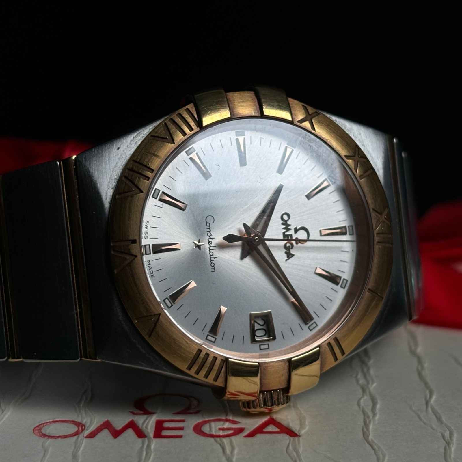ساعت مچی مردانه امگا 35 میلیمتری Omega Constellation New Face مدل k-123.20.35.60.02.001-92598202 - تصویر 2