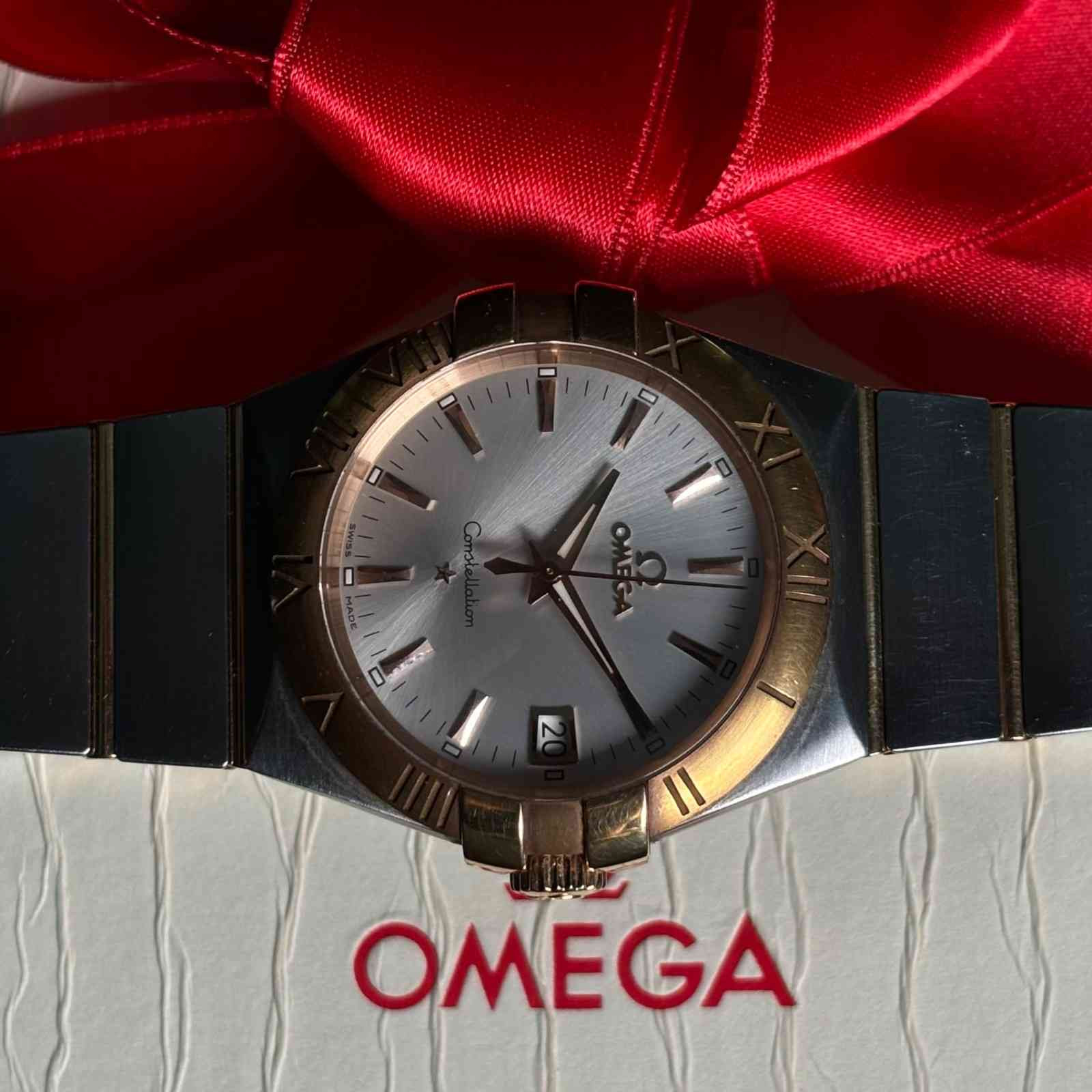 ساعت مچی مردانه امگا 35 میلیمتری Omega Constellation New Face مدل k-123.20.35.60.02.001-92598202 - تصویر 3
