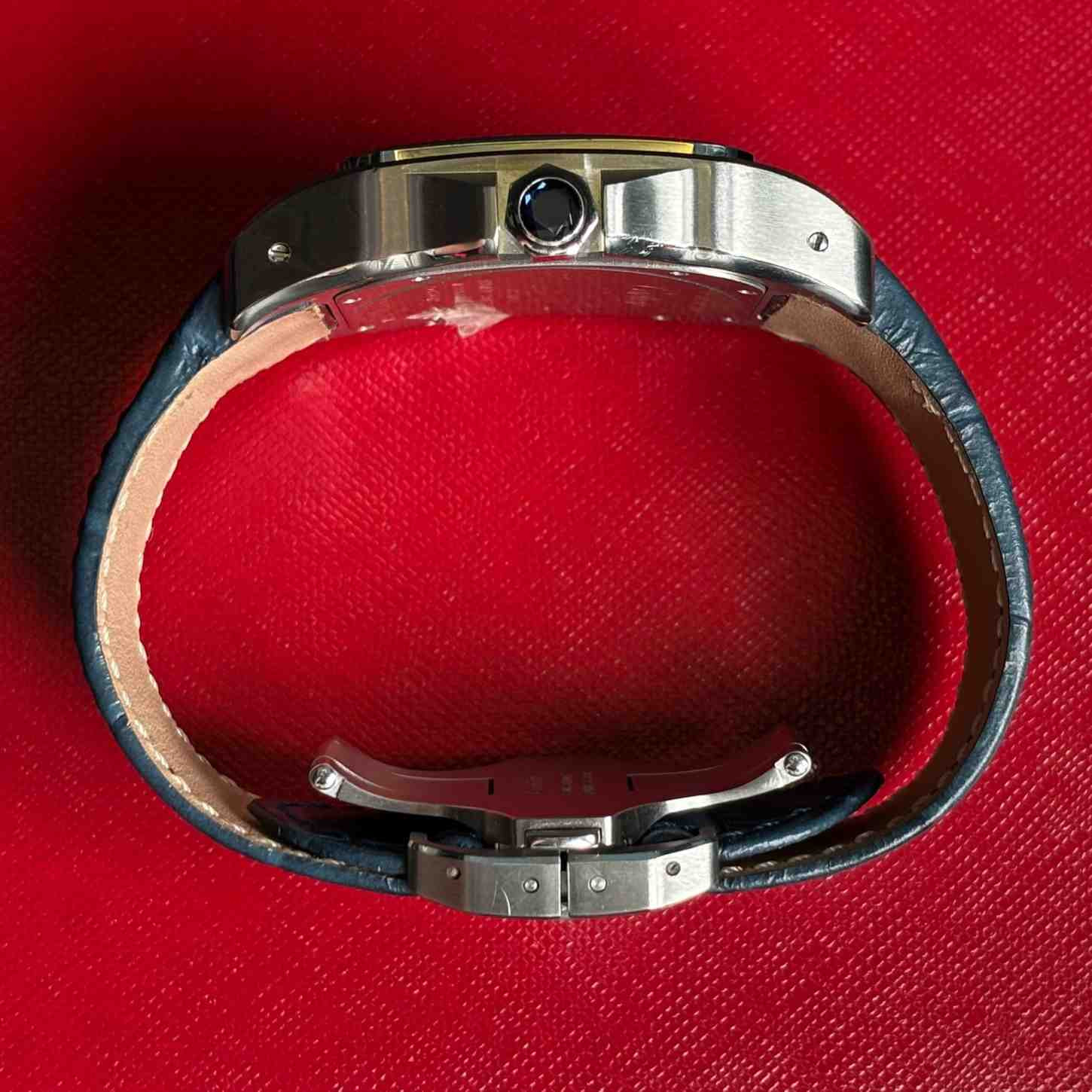 ساعت مچی مردانه کارتیر 38*51 xl میلیمتری Cartier Santos 100 مدل k-W20073X8/2656-190596MX - تصویر 4