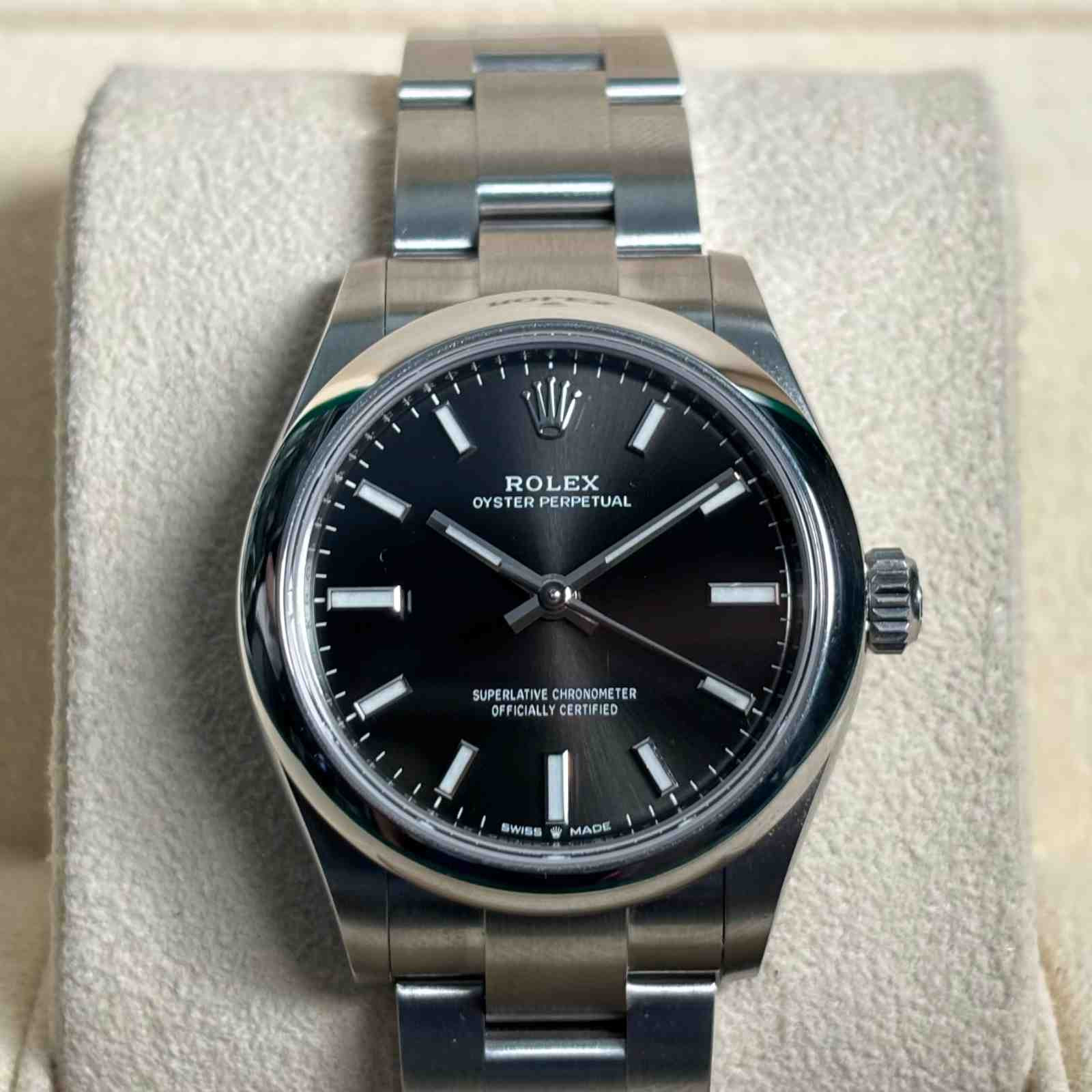 ساعت مچی زنانه رولکس 31 میلیمتری تمام استیل Rolex Oyster Perpetual مدل K-277200-2161K168