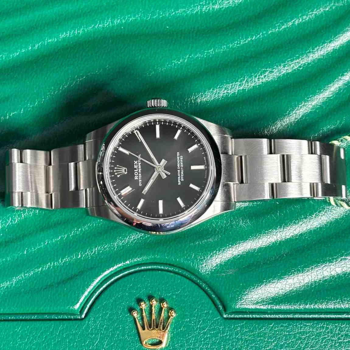 ساعت مچی زنانه رولکس 31 میلیمتری تمام استیل Rolex Oyster Perpetual مدل K-277200-2161K168 - تصویر 3