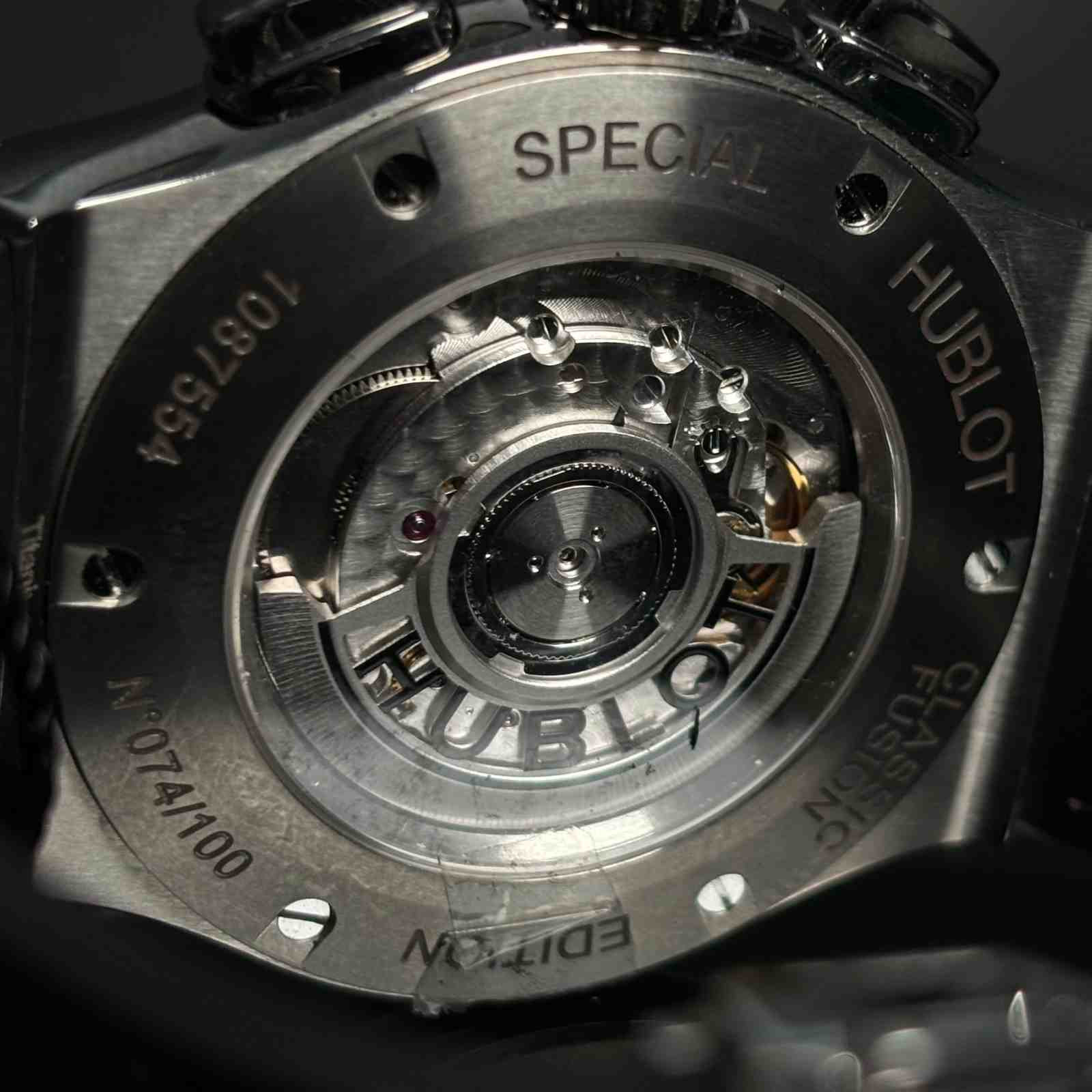 ساعت مچی مردانه اتوماتیک 45 میلیمتری هوبلو Hublot مدل k-1087554-521.NX.34710LRTKH14 - تصویر 2