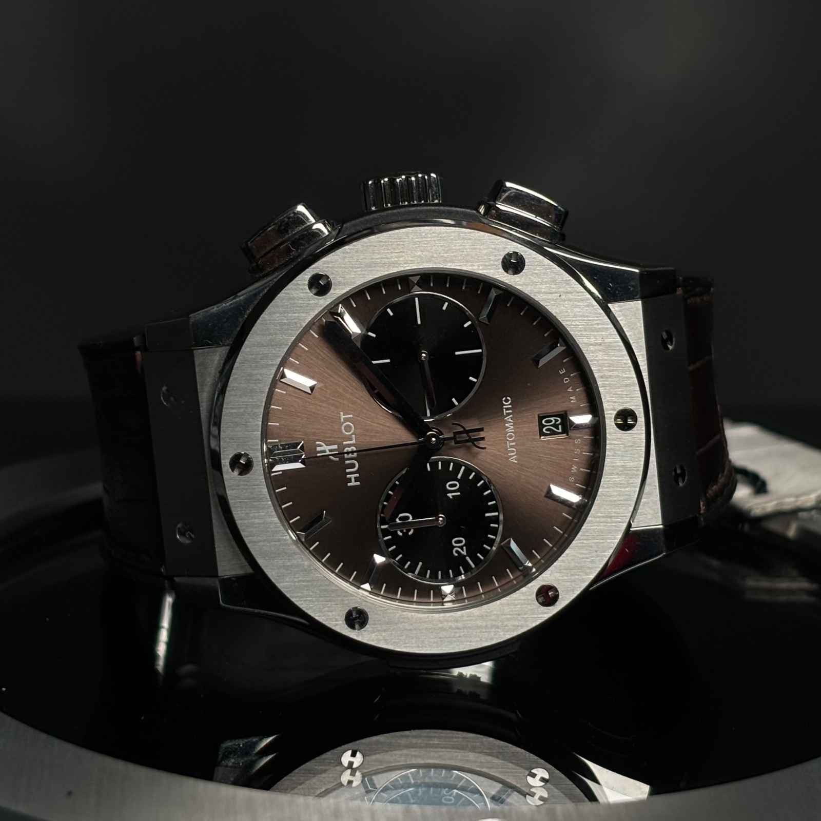 ساعت مچی مردانه اتوماتیک 45 میلیمتری هوبلو Hublot مدل k-1087554-521.NX.34710LRTKH14 - تصویر 3