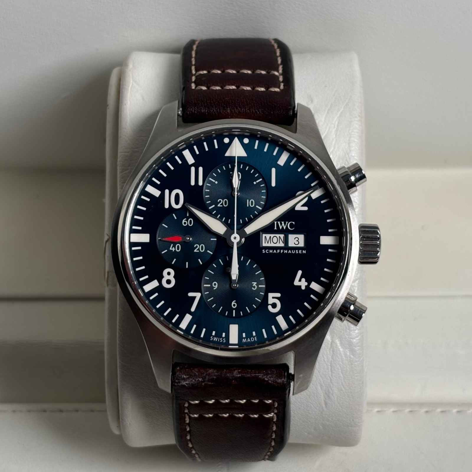 ساعت مچی مردانه Iwc 43 میلیمتری IWC Schaffhausen مدل k-5823398-IW377714