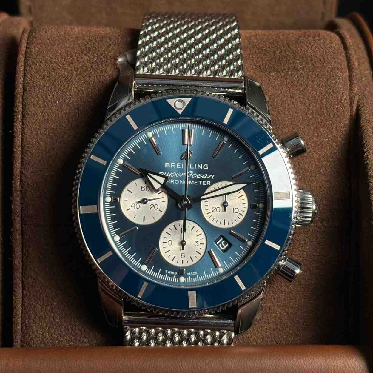ساعت مچی مردانه آکبند برایتلینگ 44 میلیمتری Breitling Chronograph مدل K-AB0162-3338565