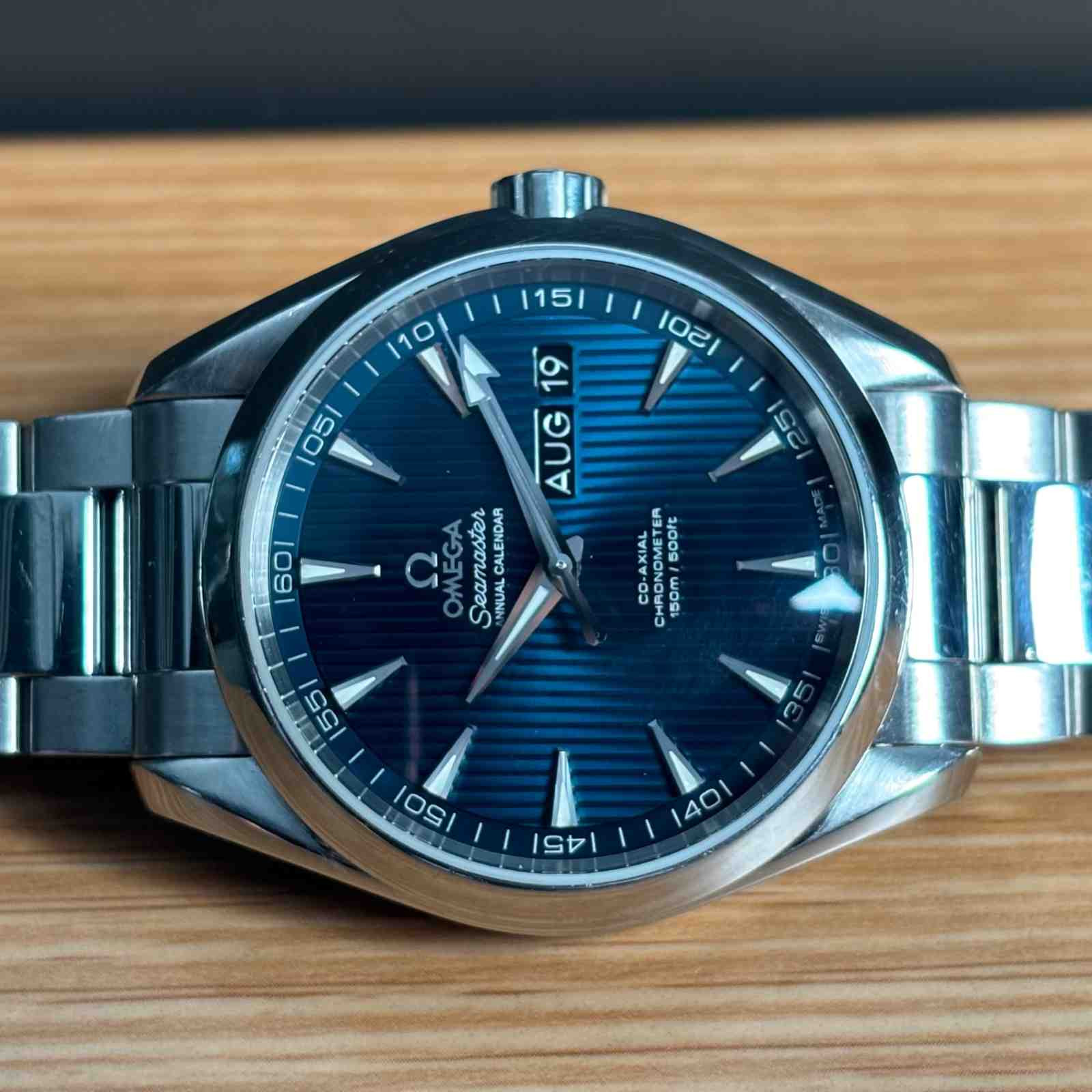 ساعت مچی امگا مردانه 43 میلیمتری تمام استیل در حد نو OMEGA Sea Master مدل k-231.10.43.22.03.002-86880215 - تصویر 2