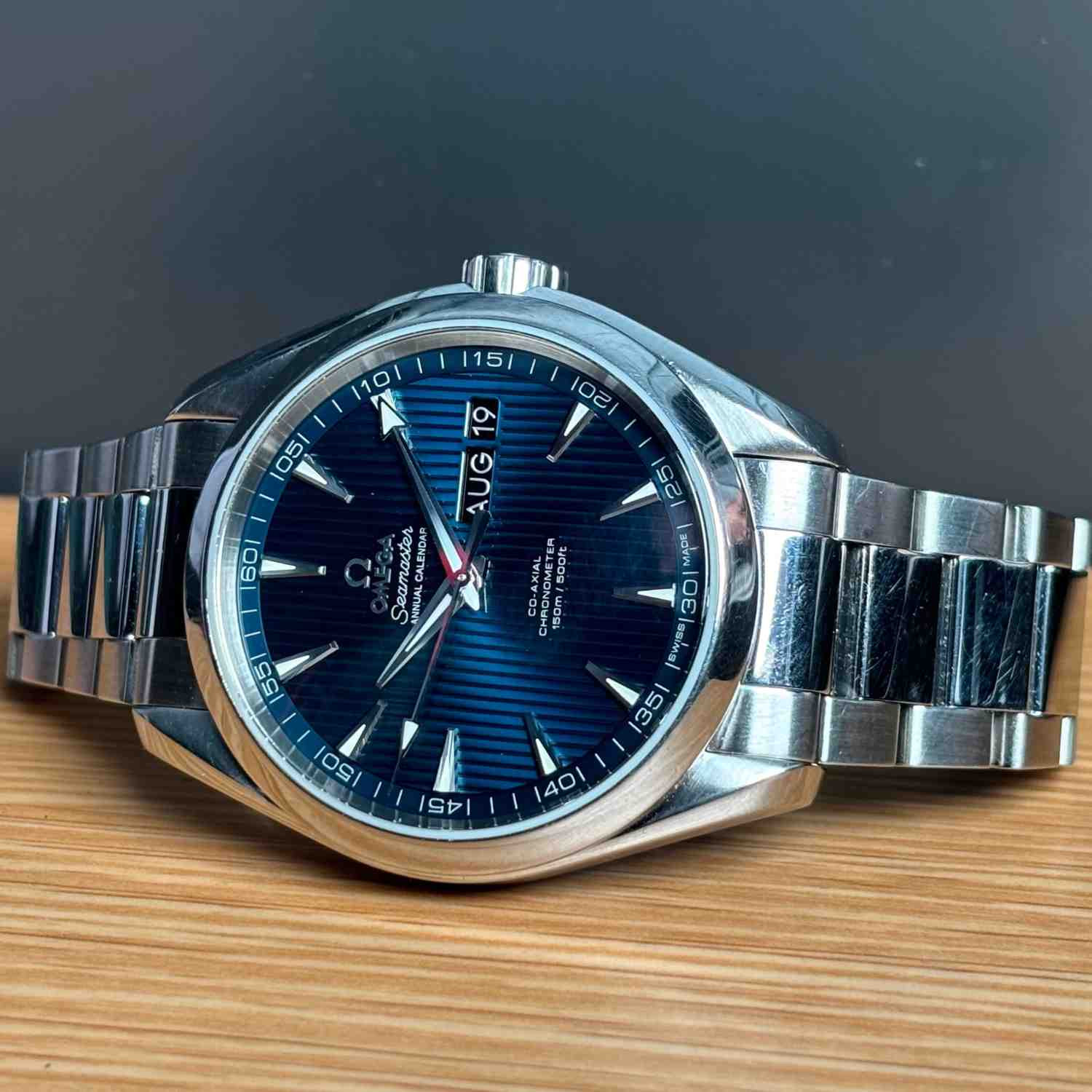 ساعت مچی امگا مردانه 43 میلیمتری تمام استیل در حد نو OMEGA Sea Master مدل k-231.10.43.22.03.002-86880215 - تصویر 3