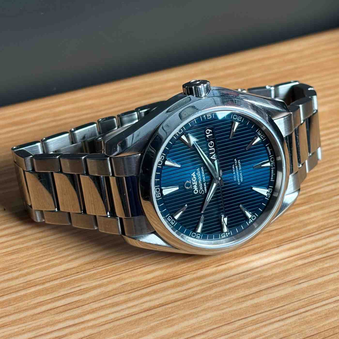 ساعت مچی امگا مردانه 43 میلیمتری تمام استیل در حد نو OMEGA Sea Master مدل k-231.10.43.22.03.002-86880215 - تصویر 4