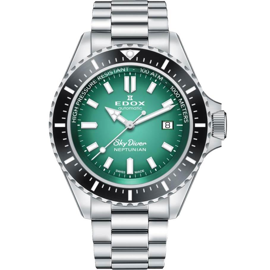 ساعت مچی مردانه ادوکس Neptunian Automatic مدل 80120-3NM-VDN