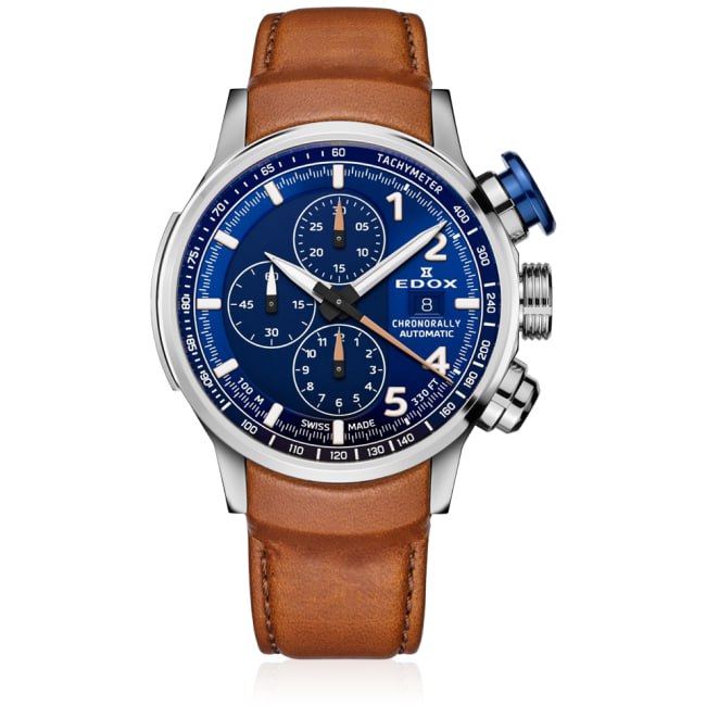 ساعت مچی مردانه ادوکس Chronorally Automatic مدل 01129-TBUCBR-BUBR