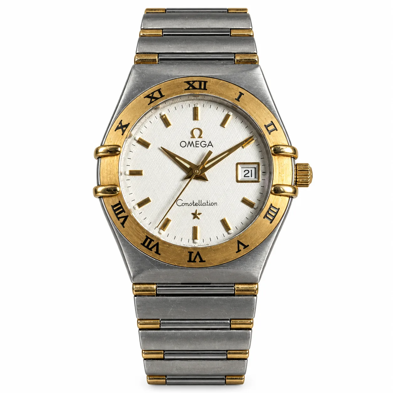 ساعت مچی زنانه امگا 27.5 میلیمتری سرمیخ طلا Omega Constellation مدل k-1382.30.00-59562631