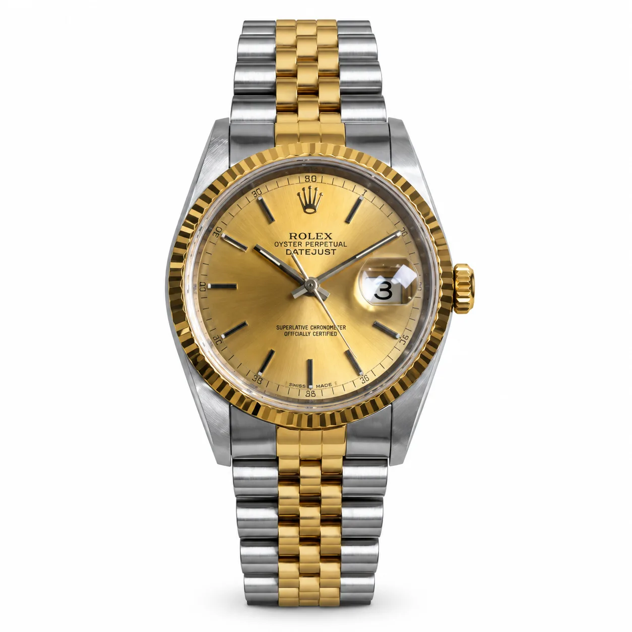 ساعت مچی زنانه رولکس 36 میلیمتری ROLEX OYSTER PERPETUAL DATEJUST مدل K-S265726