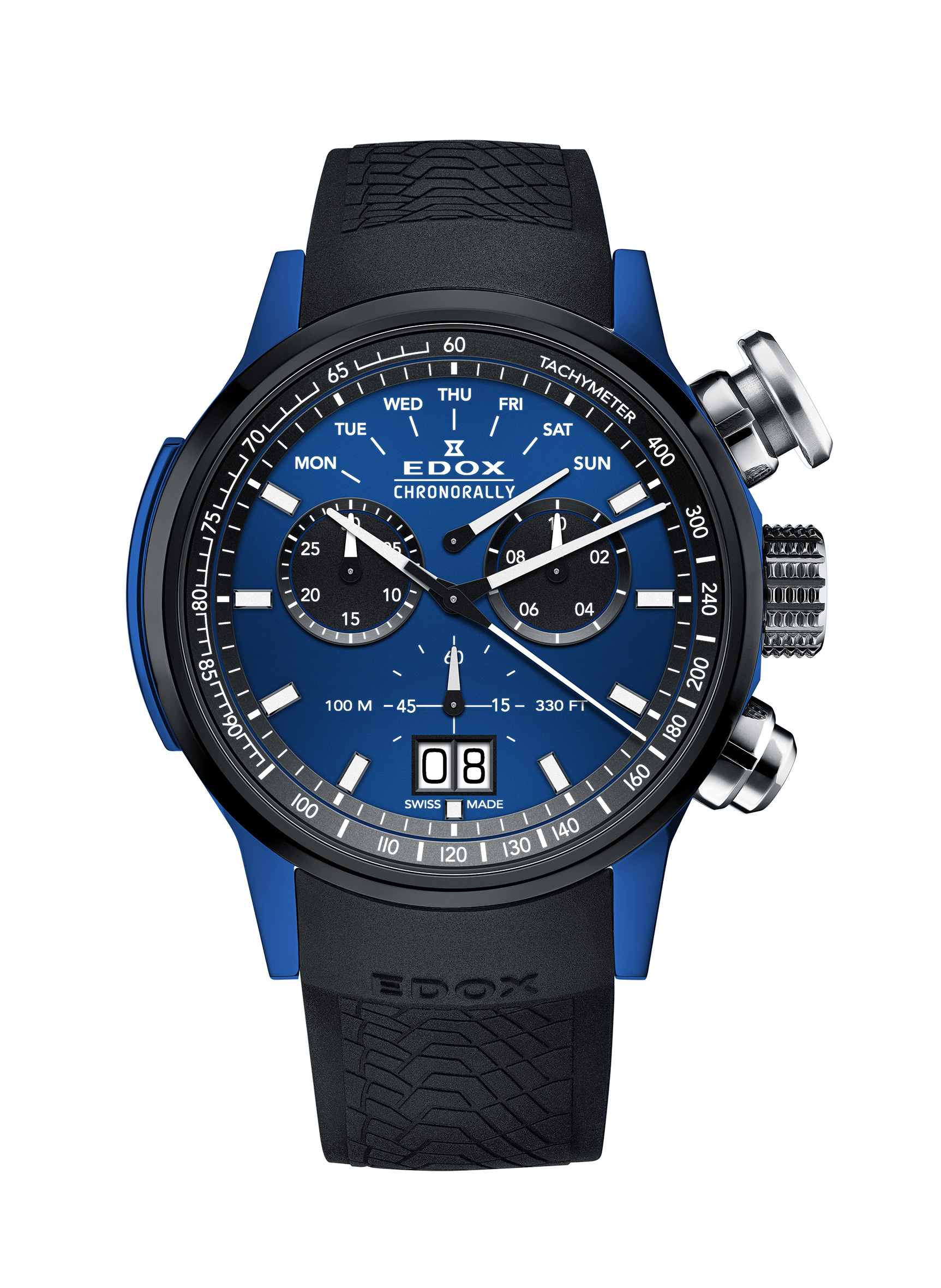 ساعت مچی مردانه ادوکس CHRONORALLY مدل 38001TINBU1BUIB1