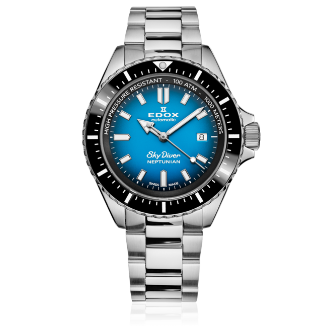 ساعت مچی مردانه ادوکس NEPTUNAIN مدل 801203NMBUIDN
