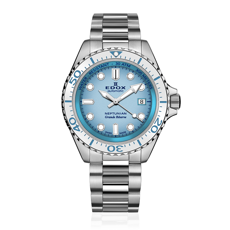 ساعت مچی مردانه ادوکس NEPTUNAIN مدل 808013BBUMBUCDN